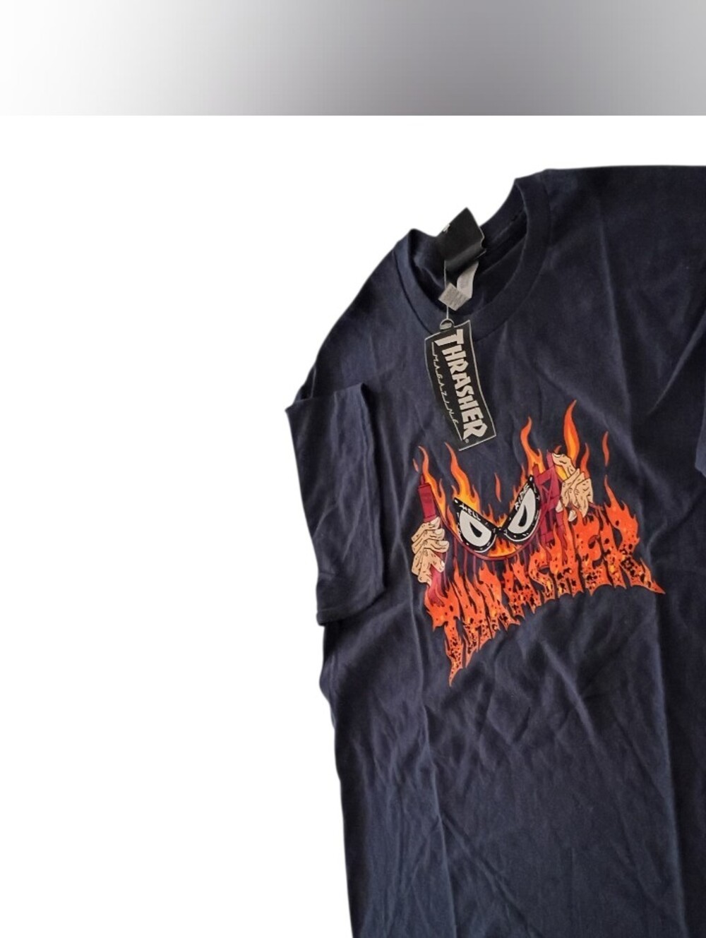 Thrasher - Sucka Free by Neckface Tee | Navy